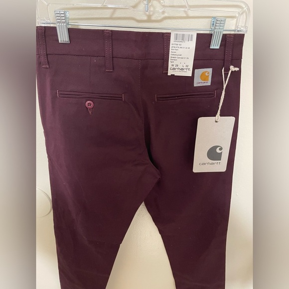 ✨NWT Men’s Carhartt Sid Pants Size 29x32 - Picture 13 of 15